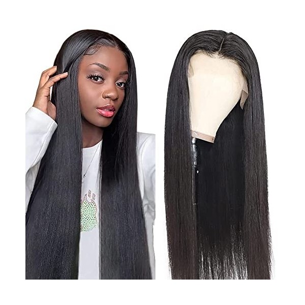 Perruque Bresilienne Human Hair Wigs For Women 13x4 Straight Brazilian Virgin Hair Glueless Wig Top Lace Frontal With Natural