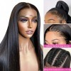 Perruque Bresilienne Human Hair Wigs For Women 13x4 Straight Brazilian Virgin Hair Glueless Wig Top Lace Frontal With Natural