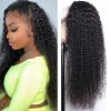 Perruque De Cheveux Humains 13x4 Curly Lace Front Human Hair Wig Kinky Curly Lace Wig 150% Perruque Femme Naturelle Bresilien