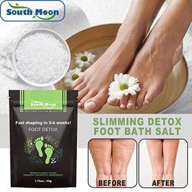 Wukesify Bain de Pieds, Bain de Pieds au sel dEpsom Naturel, Foot Spa Soak pour Les odeurs tenaces des Pieds, hydratant Les 