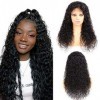 Volvetwig Perruque Cheveux Humain Bresilienne Vierge Vrai 100% Raide Rmey Hair Lange 130% Densité Grade 7A Top Lace Perruque 