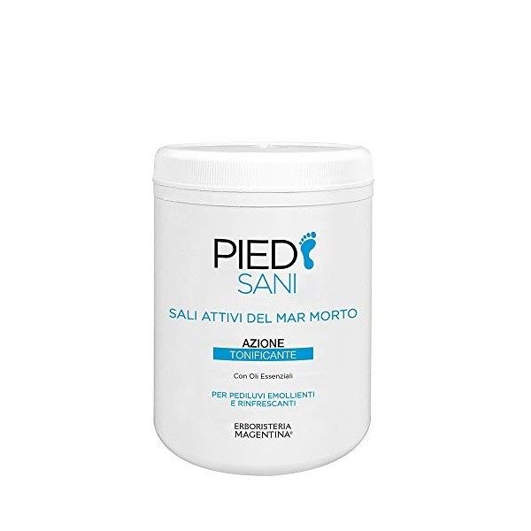 Bien-être des pieds – Sel pour bain de pieds, pot de 500 g