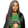 Perruque Naturelle Cheveux Humain Straight 4x4 HD Glueless Lace Front Wigs Wear and Go 100% bresilienne Virgin Hair Perruques