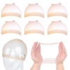 Bonnet Perruque, Bonnet de perruque Ultra-mince, Bonnets de perruque transparents et respirants pour femmes