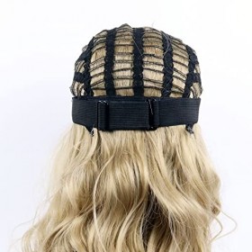 PIESOYRI Bandes Élastiques pour Perruques, Fixation Perruque pour Fabrication Perruque, Coiffes perruque Coudre pour Perruque