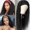 Perruque Bandeau Cheveux Humain Tout droit Bandeau Perruque Femme Naturelle Brésilien Perruque Cheveux Humain Straight Headba