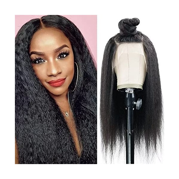 13x4 Deep Wave Lace Front Wigs For Black Women Human Hair Perruque Femme Naturelle Brésilien Bouclée Perruque Cheveux Humain 