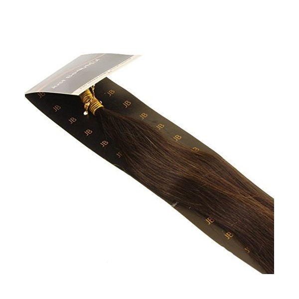 Just Beautiful Hair and Cosmetics Stick Extensions de cheveux naturels&nbsp;–&nbsp;60&nbsp;cm 1&nbsp;g/i Tip extensions Micro Anneaux, Remy exten