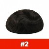 Lordhair Perruque pour Homme,Toupet de Cheveux Humains, 0,03 mm V-looped de Taille de Base de Peau Super Mince 8X10 Pouces Re