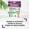 Emtrix Masque Pieds Tout en 1 - Hydrate, Nourrit & Exfolie en 20 min les Pieds Secs & Talons Fendillés - Avec Huile Essentiel