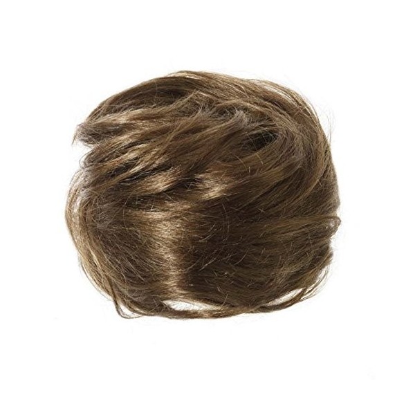 American Dream Chignon 100% Cheveux Humains 60A Blond Cendré Pur Taille Petit