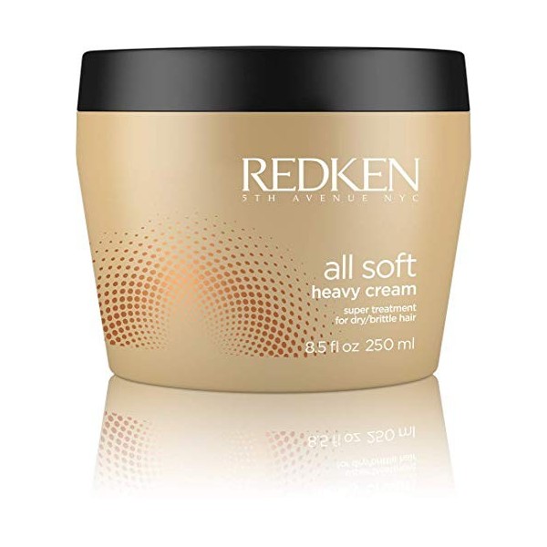 Redken Masque Heavy Cream Super Treatment All Soft | Soin Profond | Pour Cheveux Secs | Soin Nourrissant pour des Cheveux Dou