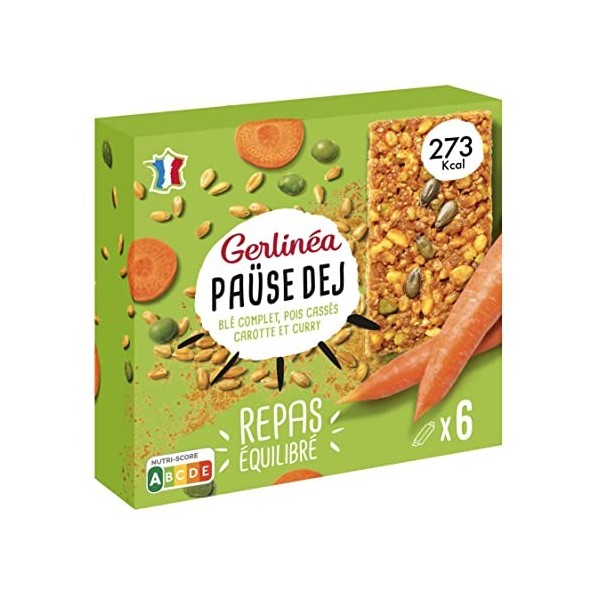 Gerlinéa - Paüse Dej - Barre au Blé Complet, Pois Cassés, Carotte e