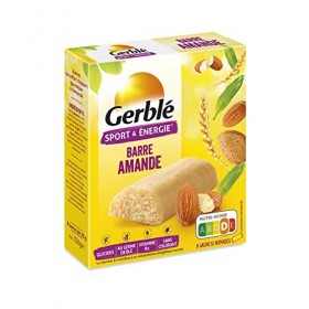 Gerblé Sport Assortiment de Barres énergétiques riche en glucides, 4 paquets de 6 barres individuelles soit 24 Barres