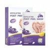 Masque pied peeling, callus peeling pieds, foot peel mask, chaussette exfoliante exfoliant pied, soin pied peau morte secs et