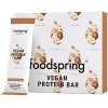 foodspring Protein Bar Vegan, Noisette-Amarante,12 x 60 g, Barre protéinée 100% végétale, sans arômes artificiels, riche en p