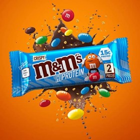 M&M Hi-Protein Bar Crispy 12x52g