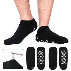 Chaussettes SPA Hydratantes En Gel, Chaussettes De Soin En Spa Pour Hommes,pour Réparer Les Pieds Secs Et Craquelés à Sec,pou