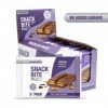 NUPO Snack Bite - Chocolate Break I Gaufrettes croustillantes fourrées à la crème de cacao I En-cas sain I 14 x 3 x 21,5g I S