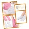 Lurrose 2 Paires De Chaussettes En Silicone Gel DAloe Vera Chaussettes Hydratantes Pour Les Pieds Pieds Secs Chaussettes Hyd