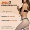 Anaca 3 - Brûleur De Graisse - Complément Alimentaire - Métabolisme Des Graisses 3 - Plantes, Curcumine & Zinc - Programme M