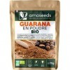 Guarana en Poudre Bio 70G | Contrôle du Poids, Énergie, Boost Mental | Qualité Supérieure