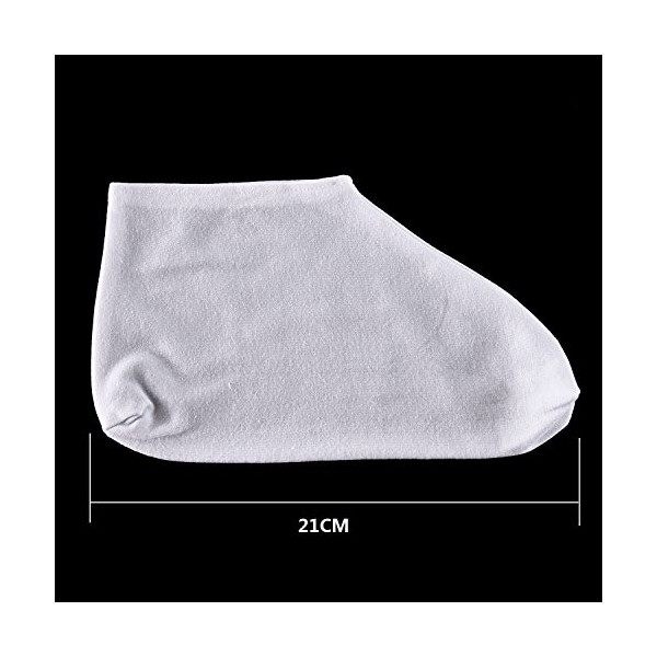 Hotop 6 Paires Chaussettes Hydratantes en Coton Chaussettes Pied Spa Chaussettes Hydratantes pour Peau Dure Sèche et Craquelé