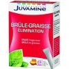 JUVAMINE - Brûle-Graisse Elimination - A base de Chrome, Guarana, Queue de Cerise et Maté - 14 Sticks Minceur