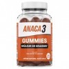 ANACA 3 - Gummies Brûleur De Graisses - Complément Alimentaire Sans Sucres - Aide à brûler les graisses 1 - Ascophyllum, Col