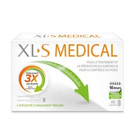 XL-S MEDICAL – Une aide à la perte de poids efficace 1 - Capte les graisses - Aide à perdre jusquà 3 x plus de poids quav