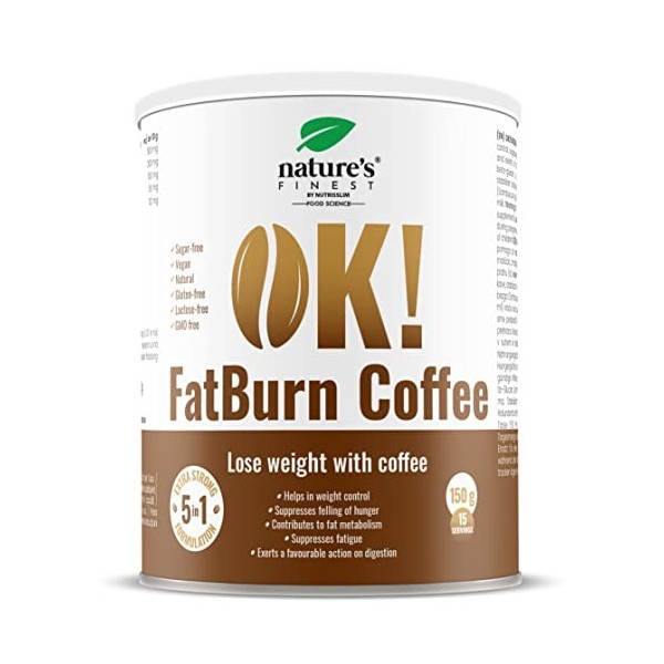 Natures Finest OK!FatBurn | Une solution efficace pour bloquer les graisses et les glucides, ce qui vous permet de perdre du