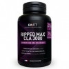 EAFIT| Ripped Max CLA 3000 | Brûleur de graisse homme | 3g de CLA + Piment | Dosage Optimal | 60 Capsules