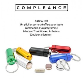 Minceur Tri-Action : Brûleur de Graisse Extra Fort - Coupe-faim - Anti-fatigue | Aide à maigrir | Thé vert, Guarana, Cola, vi