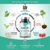 Brûle graisse & Minceur, idéal KETO | Principes actifs 100% naturels et vitamines | Femmes & Hommes | 120 Gélules Vegan 1 Mo