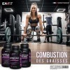 EAFIT Ripped Max Métabol - Brûleur de Graisses Testostérone 63 Comp - Prog 21 J - Relance Métabolique - Thermogenèse - Graiss
