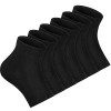 Chaussettes Talon Gel Douce Chaussettes à Bout Ouvert pour Peau Sèche et Fissurée Peau Hydratante de Soins de Nuit, 3 Paires 