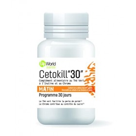 Cetokill "30" - Facilite la perte de poids - Contribue au métabolisme des graisses - Aide au contrôle du sucre - 30 jours
