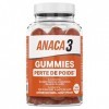 ANACA 3 - Gummies Perte De Poids - Complément Alimentaire Sans Sucres - Programme Perte de Poids 30 Jours - 60 Gummies & Gumm