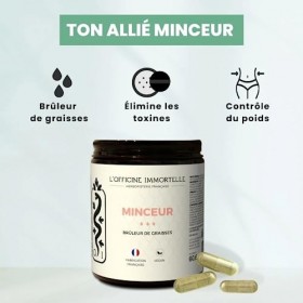 VITAMINES MINCEUR |&nbsp;Brûleur de Graisses |&nbsp;Elimine les toxines |&nbsp;Guarana |&nbsp;Café vert |&nbsp;Thé vert |&nbsp;Fabriqué en France