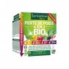 Santarome Bio - Perte de Poids 4 en 1 Bio | Complément Alimentaire Brûleur de Graisses | Cure Globale Minceur - A base de pla