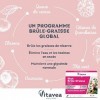 Vitavea - Shot Brûle-Graisse - Complément Alimentaire Brûleur de Graisse Puissant - Minceur, Perte de Poids - Queue de Cerise