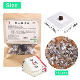 150 Pièces Mugwort Navel Sticker, Belly Patch Ventre Plat, Patch pour le Ventre, Patch Daide au Sommeil, Pour Taille, le Ven