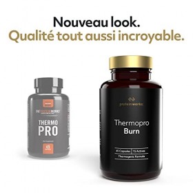 Thermopro | Complément de Caféine Avant lEntraînement | Réduit la Fatigue et lEpuisement | Aide à la Perte de Poids | THE P