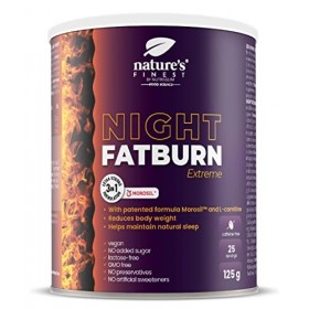 Natures Finest Night FatBurn Extreme + OK!Fatburn Coffee | Formule avancée pour une combustion intense des graisses | Stimul