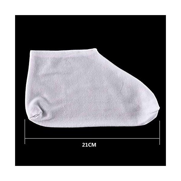 DEZHI 6 Paires Chaussettes Hydratantes en Coton Chaussettes Pied Spa Chaussettes Hydratantes pour Peau Dure Sèche et Craquelé