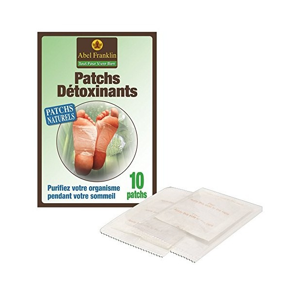 Abel Franklin Patch Detoxinant Pour Pieds Naturel Purifiant par 20 