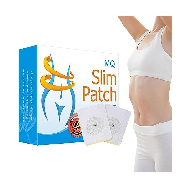 Cipliko Lot de 30 pansements amincissants pour abdominaux | Pansements minceur végétaux avec ingrédients naturels, autocollan