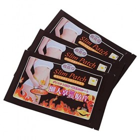 Lot de 60 autocollants amovibles pour nombril Duenne - Pour réduire le poids - Pour brûler les graisses