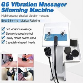 Brûleur de graisse portable - Appareil de massage vibrant G5 pour le spa, parfait pour perdre du poids de tout le corps, raff