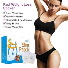 Cipliko Patch de Ventre - Patchs Amincissants sains 30 pièces - Le Patch Abdominal pour Le Nombril accélère Le métabolisme po